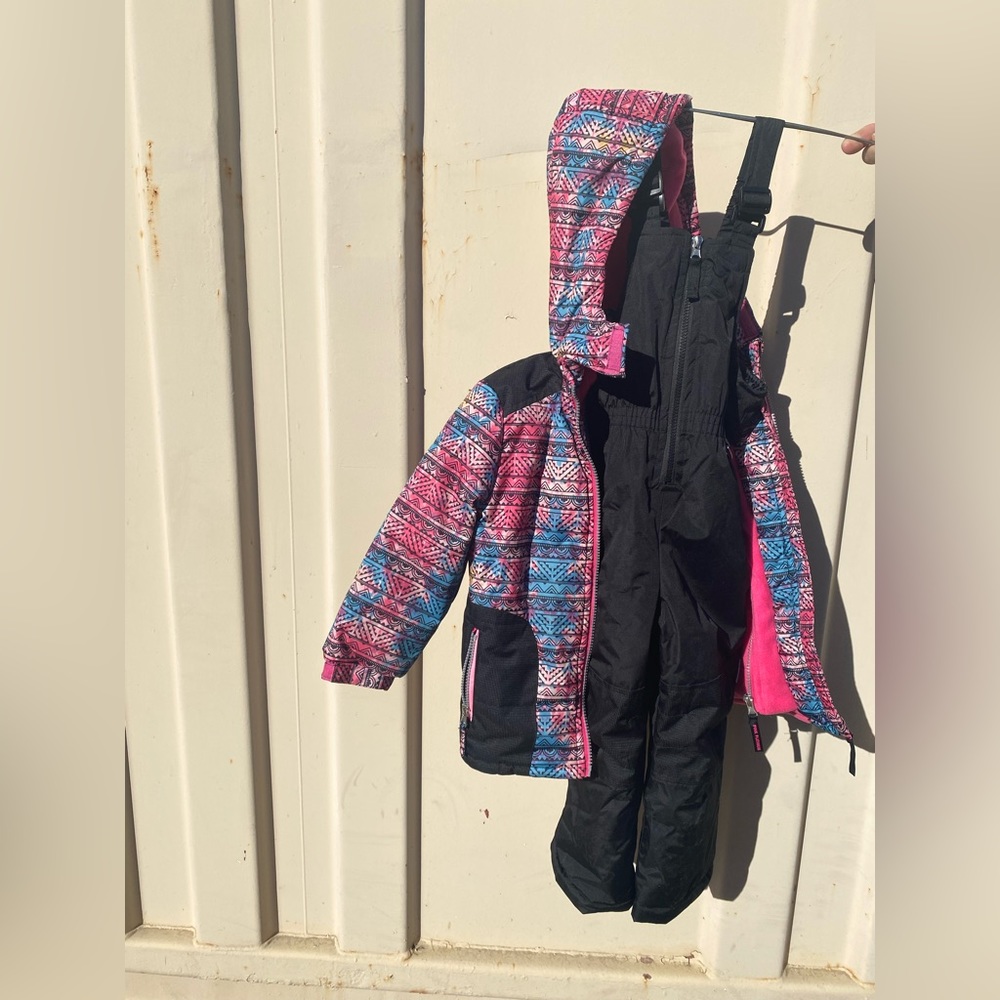 4T SNOW BIB AND JACKET SET